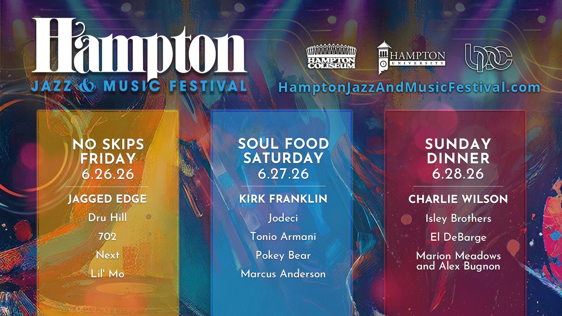 56th Annual Hampton Jazz & Music Festival | Hampton Coliseum