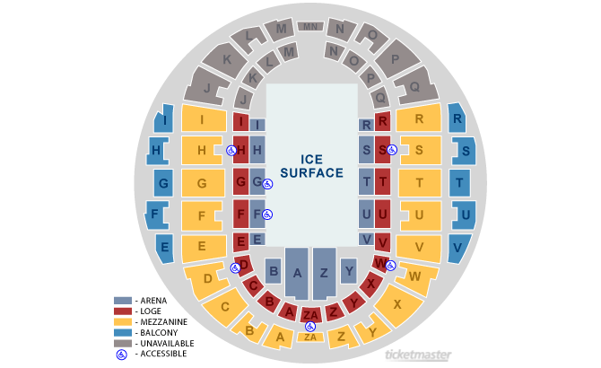 Hampton Coliseum Mezzanine Seating Chart