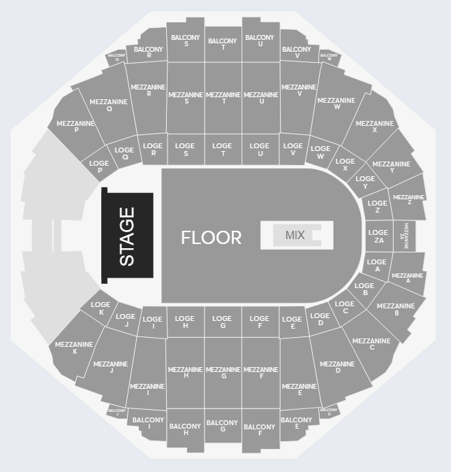 Hampton Coliseum Mezzanine Seating Chart
