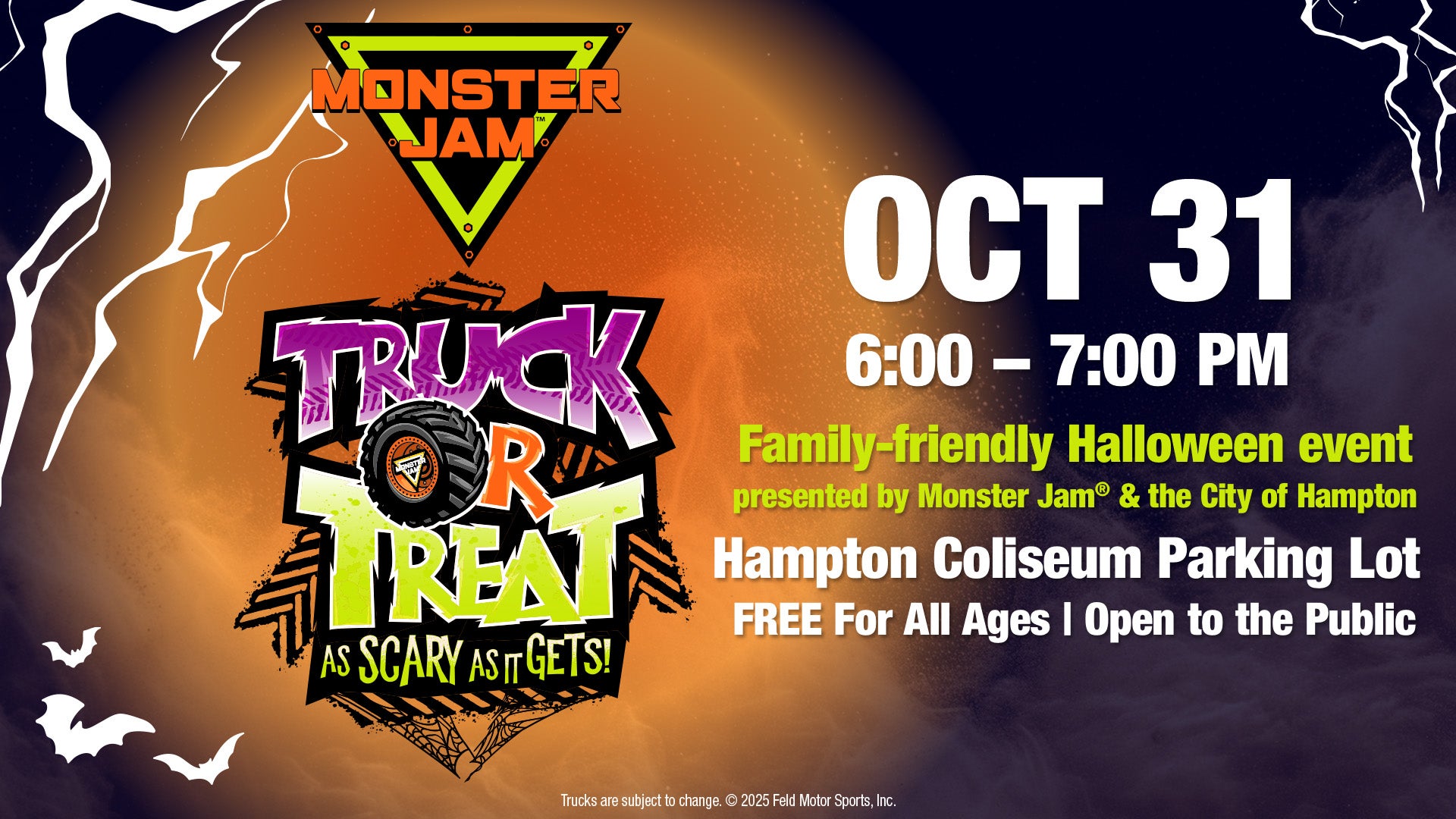 Monster Jam Presents Truck or Treat: As Scary As It Gets