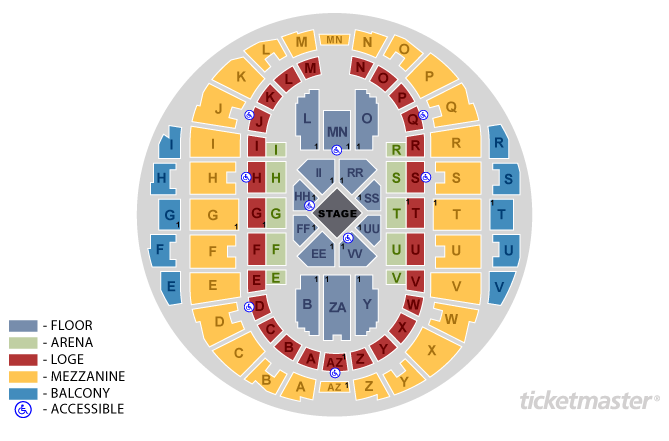 Hampton Va Coliseum Seating Chart